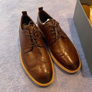 Ecco Brown Brogue Men's Shoes